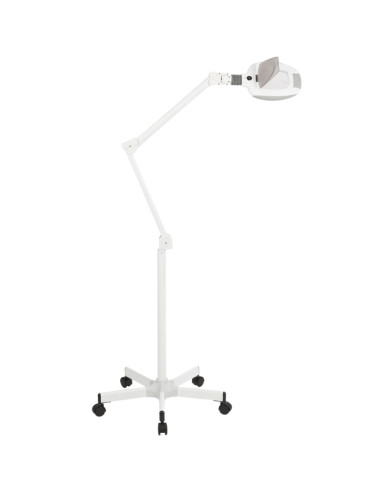 Lupa LED c/ Pé Amplificável de 3 a 5 Dioptrias - Weelko Lupa Estética