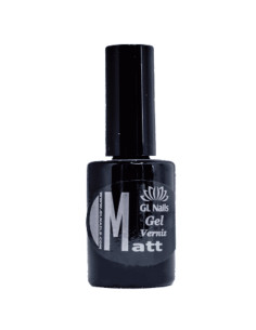 Top Coat Mate GL Nails 15ml – Finalizante Verniz Gel com Efeito Baço (UV)