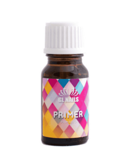 Primer GL Nails 10ml – Preparador de Unha para Gel, Gelinho e Verniz Gel