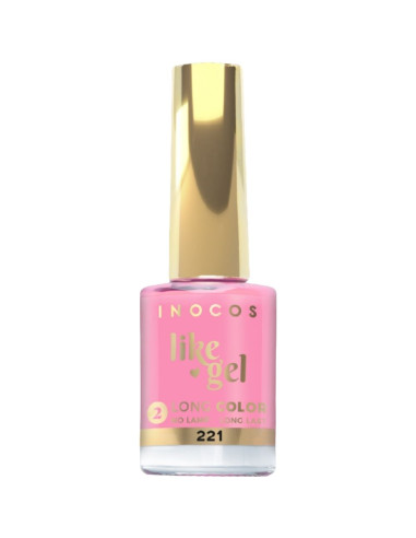 Verniz Inocos Like Gel 221 Rosa Quente Vibrante 11ml