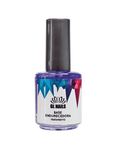 Base Endurecedora GL Nails 15ml – Reforço da Unha e Prevenção da Escamação
