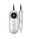 Broca Unhas de Gel Portátil  35000 RPM Prata