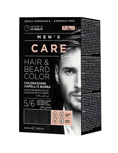 Kit de Coloração para Cabelo e Barba Kaypro Men's Care 5/6