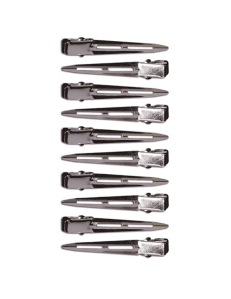 10 Pinças de Cabelo Médias – Versatilidade e Fixação para Todos os Tipos de Fios