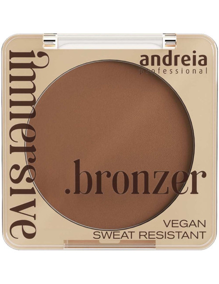Andreia Professional Immersive Bronzer 01 Light Cool Brown Satin Finish