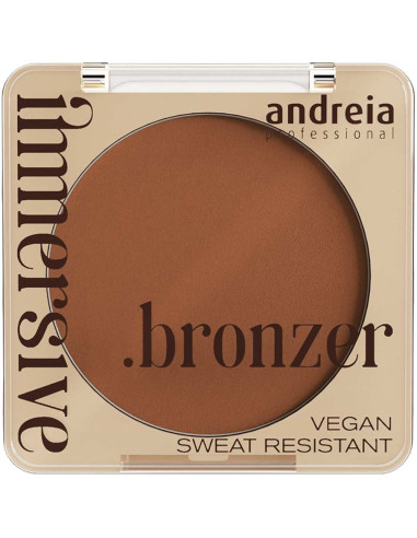 Andreia Professional Immersive Bronzer 03 Medium Warm Brown Satin Finish