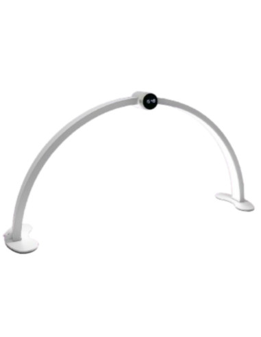 Candeeiro LED com Relógio Digital