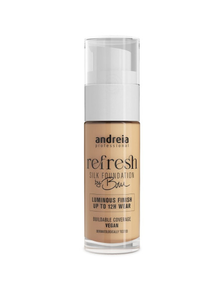 Silk Foundation Andreia Refresh 30ml - 03.1 Wheat