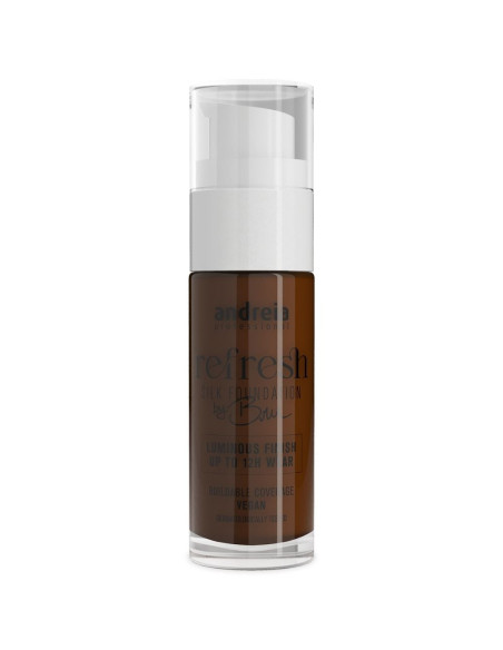 Silk Foundation Andreia Refresh 30ml - 09.1 Mocha Brown