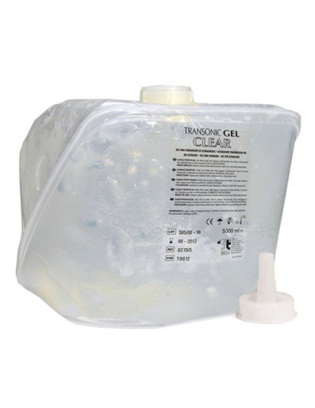 Gel Condutor Ultrasónico Transparente 5L – Profissional para Estética e Saúde