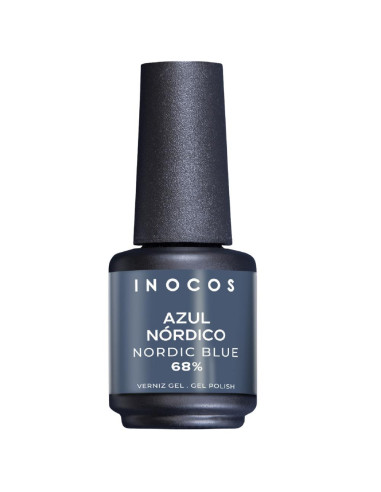 Verniz Gel Inocos You & Me Azul Nórdico YM5 15ml
