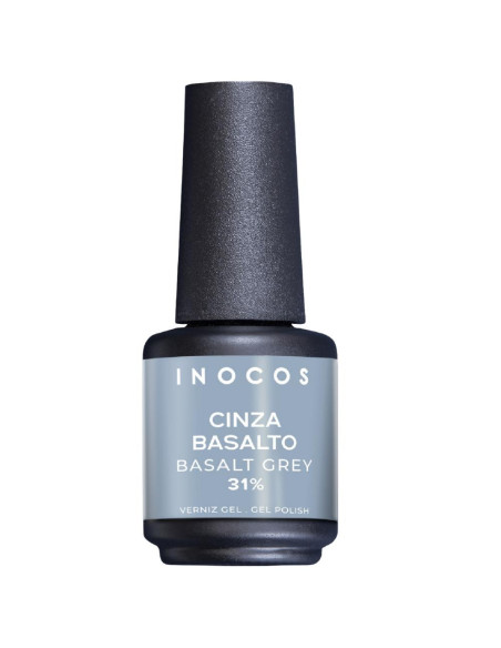 Verniz Gel Inocos You & Me Cinza Basalto YM4 15ml