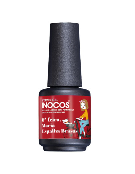 6ª Feira Maria Espalha Brasas Verniz Gel 15ml - Inocos