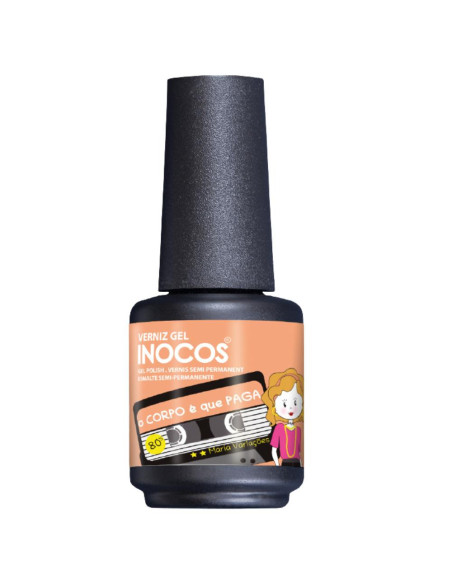 O Corpo é que Paga Verniz Gel 15ml - Coleção Maria Variações - Inocos