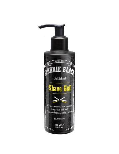 Gel de Barbear Johnnie Black 180ml