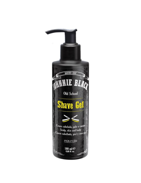 Gel de Barbear Johnnie Black 180ml