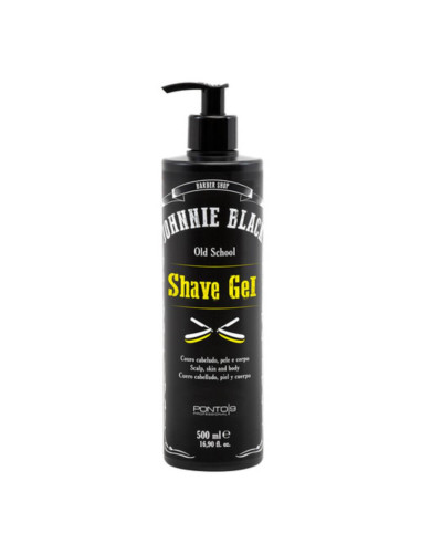 Gel de Barbear Johnnie Black 500ml