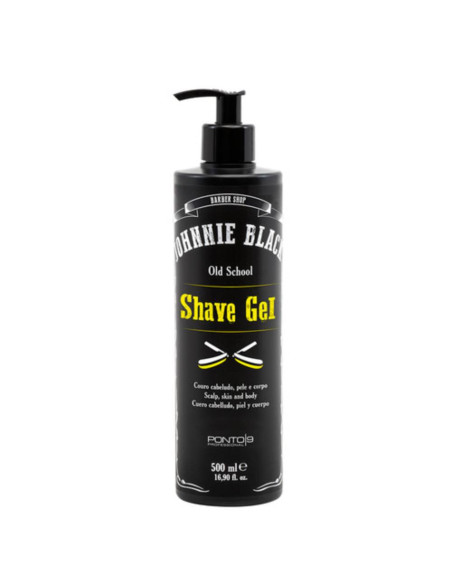 Gel de Barbear Johnnie Black 500ml