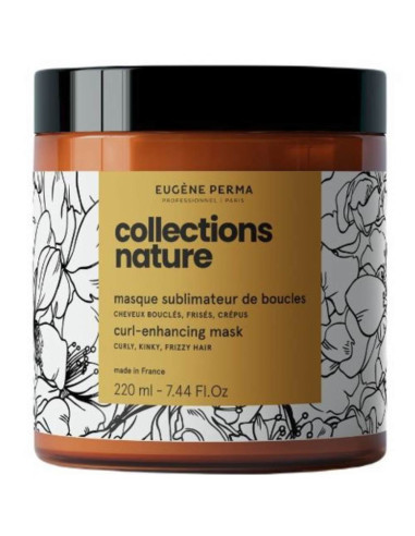 Eugène Perma Nature Curl Máscara 220 ml – Máscara Nutritiva para Caracóis