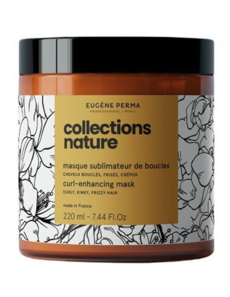 Eugène Perma Nature Curl Máscara 220 ml – Máscara Nutritiva para Caracóis