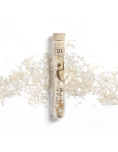 Bioglitter Inocos 01 Pérola 2,4mm