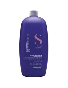 Alfaparf – Semi di Lino Blonde Champô Delicado Anti-Amarelo Intenso 1000ml para Cabelos Louros ou Descolorados