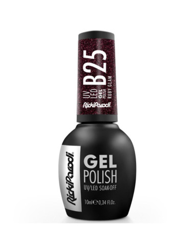 Verniz Gel RickiParodi Mythical Collection B25 Ruby Glam 10ml