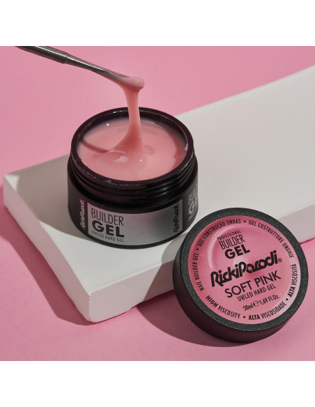 Gel de Construção UV Ricki Parodi Soft Pink 50ml