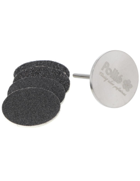 Discos de Pedicure Gramagem 100+180 Pollié 25 mm