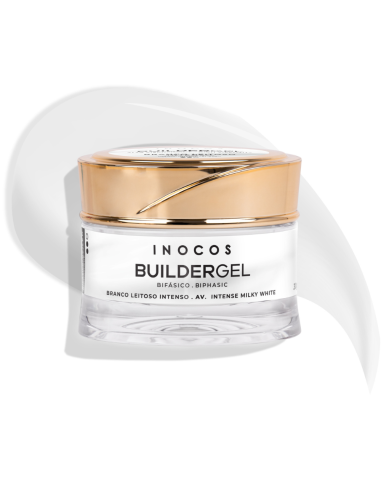 Gel Construção Branco Leitoso Intenso 30gr Inocos