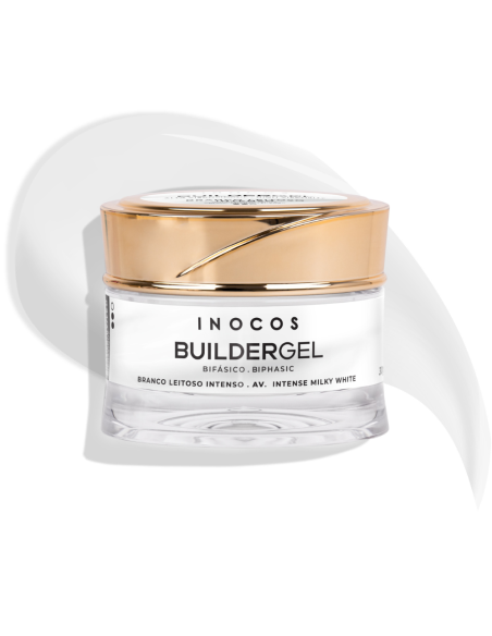 Gel Construção Branco Leitoso Intenso 30gr Inocos
