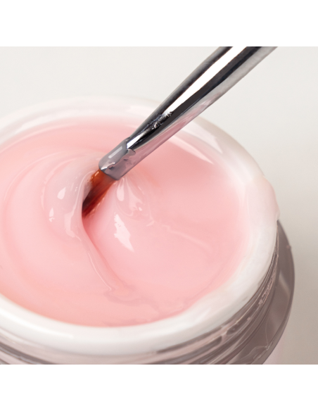 Gel Construção Rosa Leitoso 50gr Inocos