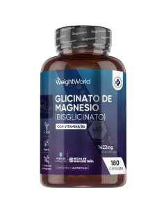 WeightWorld Glicinato de Magnésio + B6 – Energia, Ossos e Músculos