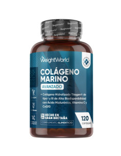 WeightWorld Colágeno Marinho + Ácido Hialurônico – Pele e Ossos