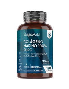 WeightWorld Colágeno Marinho 1200 mg – Músculos e Ossos Saudáveis