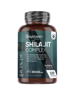 WeightWorld Shilajit Complex com Ashwagandha – Suporte ao Bem-Estar