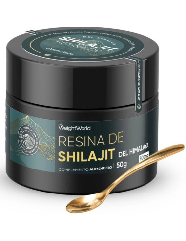 WeightWorld Shilajit Himalaia 50g – Vitalidade, Energia e Bem-Estar