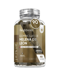 WeightWorld Lion’s Mane 2000 mg – 90 Gomas Veganas para Foco