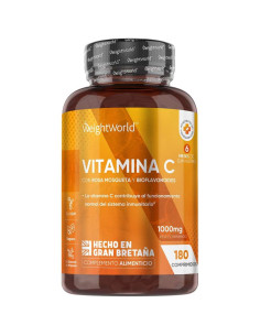WeightWorld Vitamina C 1000 mg com Rosa Mosqueta – Imunidade e Energia