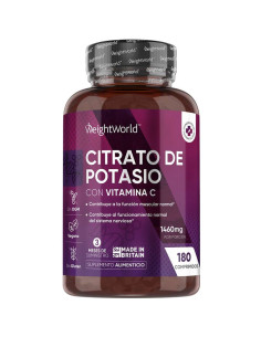 WeightWorld Citrato de Potássio 1460 mg – Suporte Muscular e Nervoso