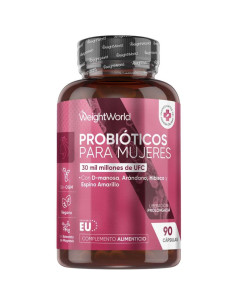 WeightWorld Probióticos para Mulheres – 90 Cápsulas | Imunidade e Bem-Estar
