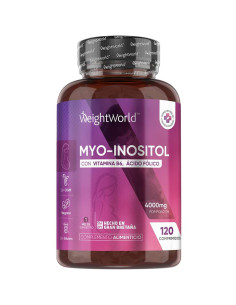WeightWorld Mio-Inositol com B6, B9 e Cromo | Saúde Feminina