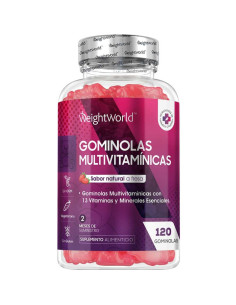 WeightWorld Multivitamínico em Gomas – 120 Gomas para Imunidade e Energia