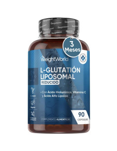 WeightWorld Complexo de L-Glutationa - 90 Cápsulas para Células Antioxidante