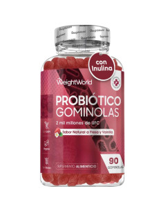 WeightWorld Gomas Probióticas 90 Gomas para Saúde Intestinal e Bem-Estar