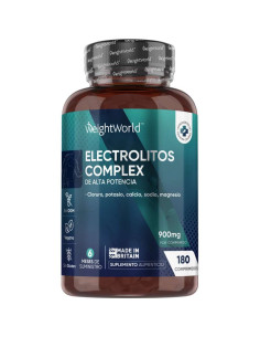 WeightWorld Complexo de Eletrólitos 900 mg - 180 Comprimidos para Atletas