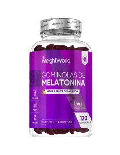 WeightWorld Gomas de Melatonina 1 mg – Para Sono e Relaxamento