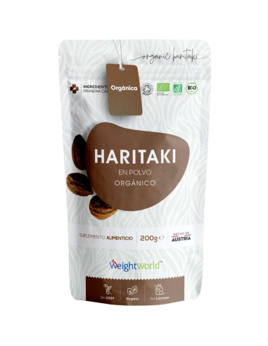 WeightWorld Haritaki Orgânico em Pó 200 g – Equilíbrio Digestivo e Vitalidade
