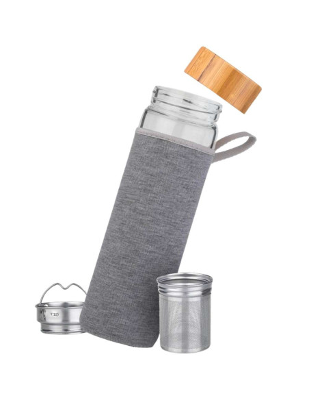 WeightWorld Garrafa para Infusão de Chá 500ml – Portátil, Hermética e Livre de BPA