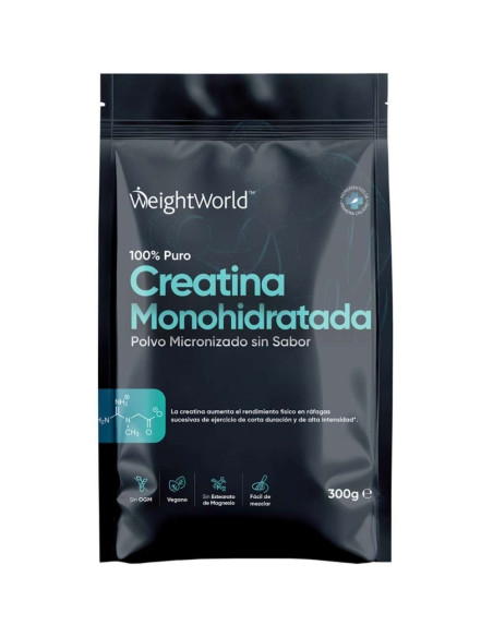 WeightWorld Pó de Creatina Monohidratada 300g – Para Desempenho Desportivo